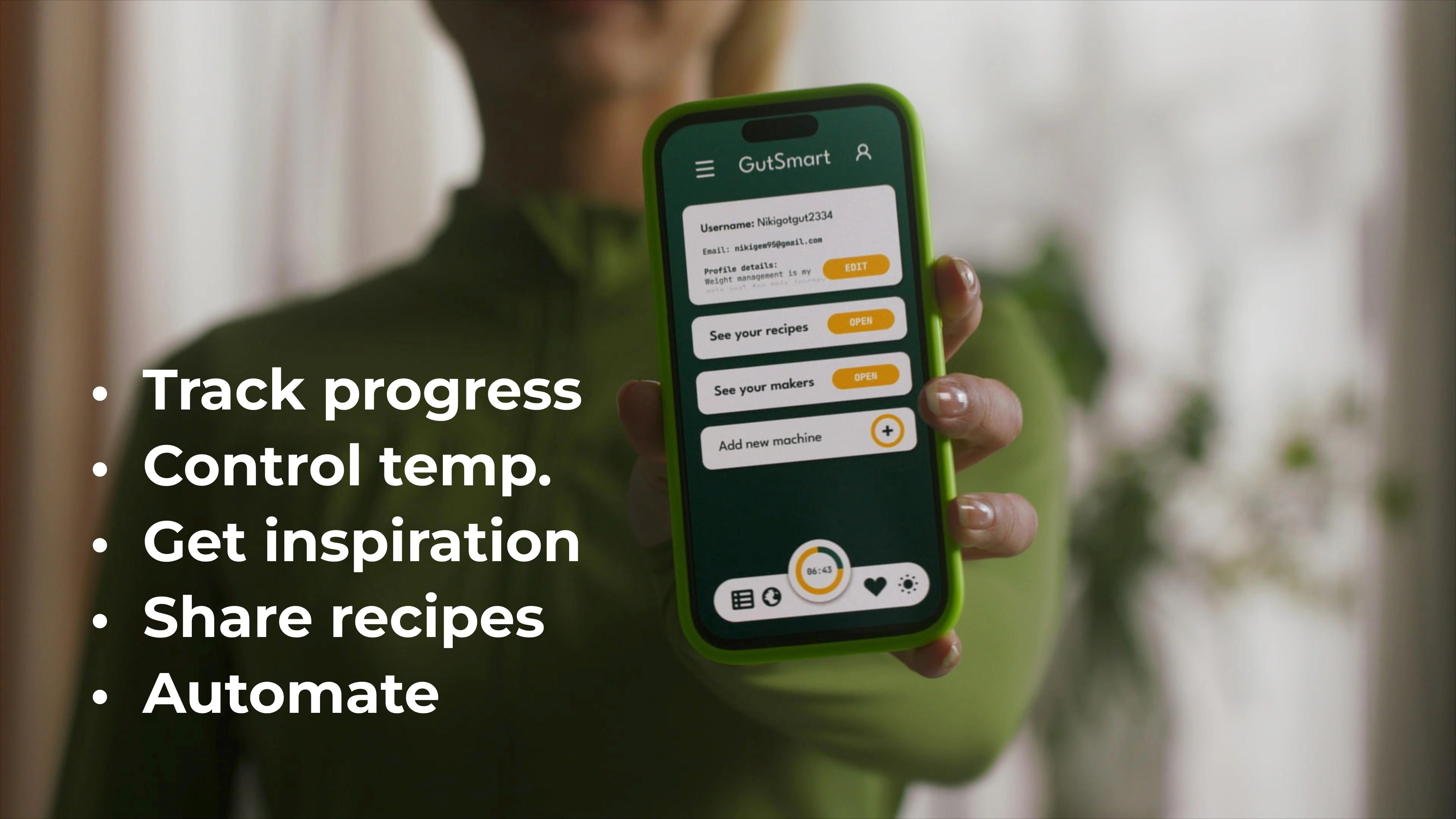 GutSmart App Interface