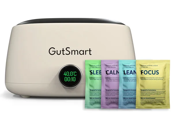 Early Bird: Get 1 GutSmart + 30 probiotic sachets