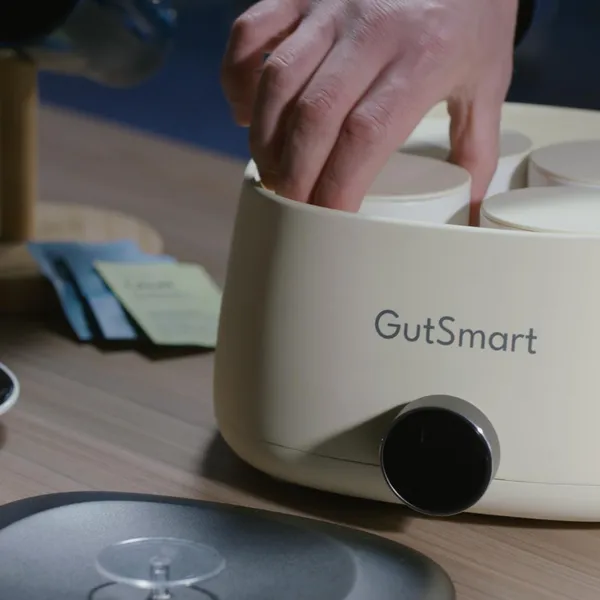 Step-by-step yogurt making process with GutSmart